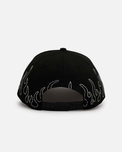 New Era Las Vegas Raiders 'Outline Flames' 9FORTY A-Frame Snapback Black