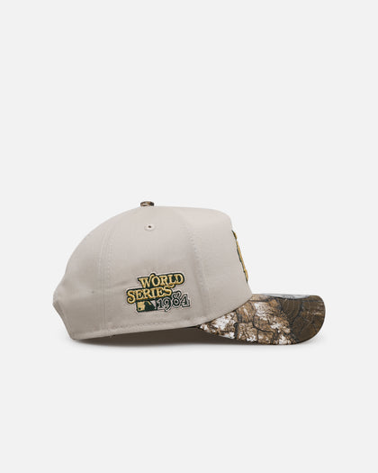 New Era Detroit Tigers 'Real Tree Stone' 9FORTY A-Frame Snapback Stone