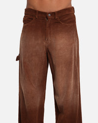 XXIII Corduroy Wash Pants Brown