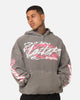 Loiter Wave Break Vintage Hoodie Charcoal