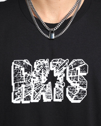 Rats Get Fat Brick T-Shirt Black