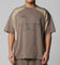 Loiter Subcultural Panel T-Shirt Brown