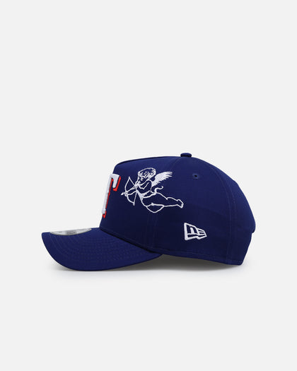 New Era Texas Rangers 'Cherub Official Team Color' 9FORTY A-Frame Snapback Blue