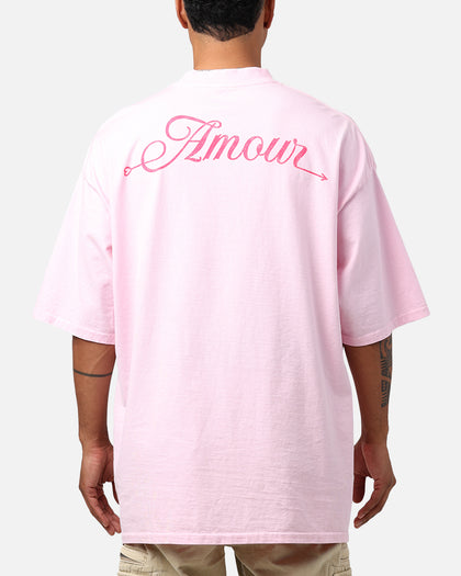 Carre Lover Boy Mock T-Shirt Pink