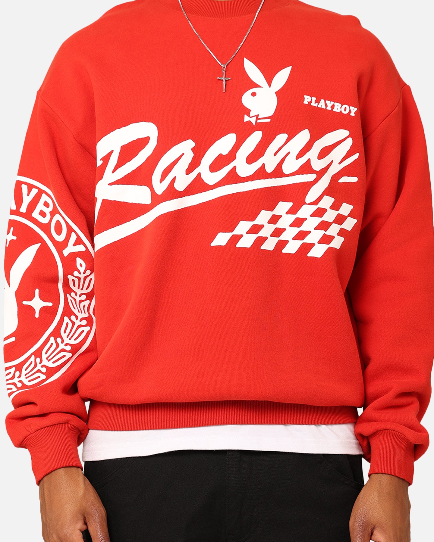 Playboy By Culture Kings Speedy Crewneck Red | Culture Kings US