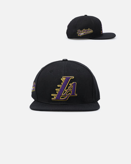 Pro Standard Los Angeles Lakers Wool Snapback Black
