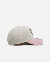 New Era Chicago Bulls 'Pink Lemonade' 9FORTY A-Frame Snapback Pink/Yellow