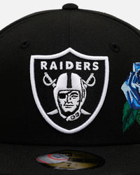New Era Las Vegas Raiders 'Blue Rose' 59FIFTY Fitted Black/Blue