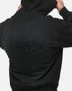 73Studio Marvel Spider-Man Battle Torn Zip Hoodie Washed Black