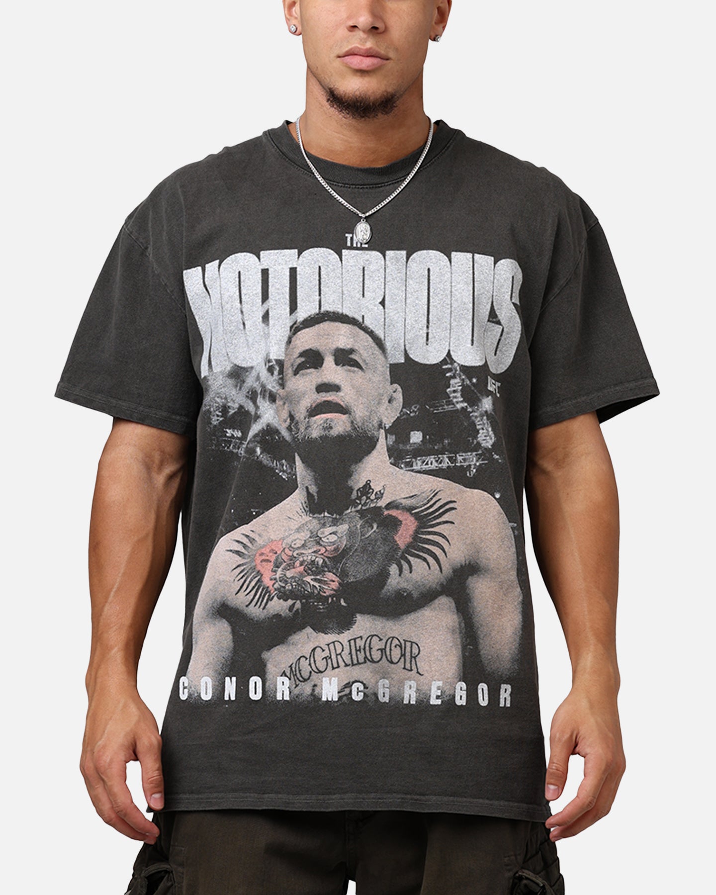 UFC By Culture Kings Conor McGregor Mac Heavyweight T-Shirt Black