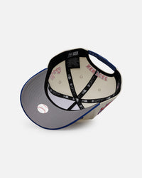 New Era New York Mets 'Chrome City Icons' 9FORTY A-Frame Snapback Chrome/Official Team Color