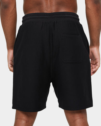 Carre Volle Rose Sweat Shorts Washed Black