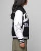 Loiter Vice City Varsity Jacket Black/White
