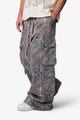 MNML Rave Double Cargo Pants Maple Camo