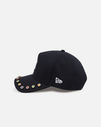 New Era Detroit Tigers 'Visor Embellishment' 9FORTY A-Frame Snapback Official Team Colors