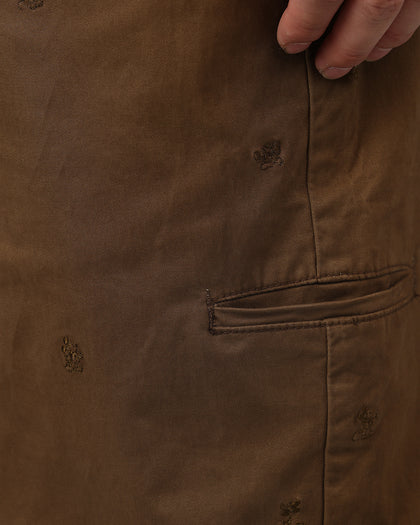 Carré x Disney Mickey & Friends Ivy League Chino Pants Dark Khaki