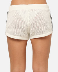 Adidas Women's Crochet Shorts White/Black