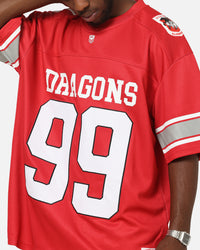 Bleacher Athletic St. George Illawarra Dragons NRL Gridiron Mesh Jersey Official Team Color