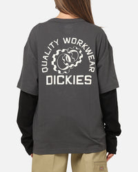 Dickies Payson 2Fer Long Sleeve T-Shirt Black