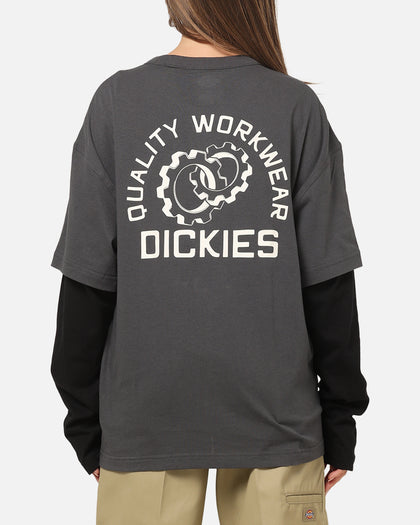 Dickies Payson 2Fer Long Sleeve T-Shirt Black