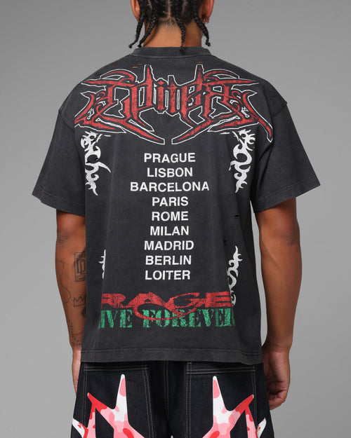 Loiter Freedom Vintage T-Shirt Black