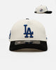 Pro Standard Los Angeles Dodgers 'Signature Suede' Pro Pinch Strapback Off White/Black