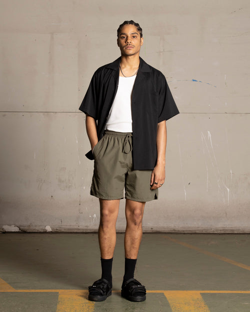 Saint Morta Villa Short Sleeve Shirt Black