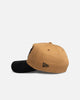 New Era Chicago Bulls "Wheat Black Suede" 9Forty A-Frame Snapback Beige/Khaki