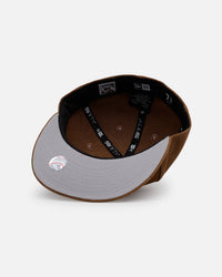New Era Seattle Mariners 'Scribble' 59FIFTY Fitted Brown