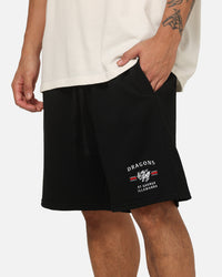 Bleacher Athletic St. George Illawarra Dragons NRL 1908 Track Shorts Black