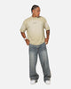 Mitchell & Ness Los Angeles Lakers Big Oversized Logo T-Shirt Gravel Stone