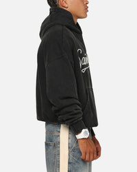 Saint Morta Pearl Script Hoodie Vintage Black