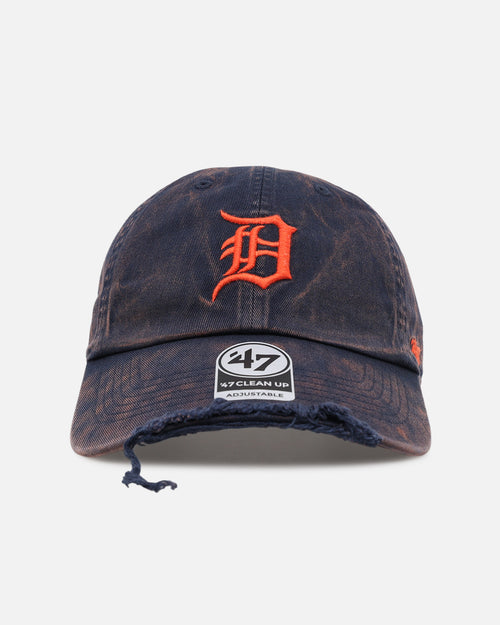 47 Brand Detroit Tigers 'Well Worn' 47 Clean Up Strapback Official Team Colours