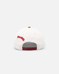 New Era Tampa Bay Rays 'Premium Corduroy Velvet' 9FORTY A-Frame Snapback Chrome White/Cardinal