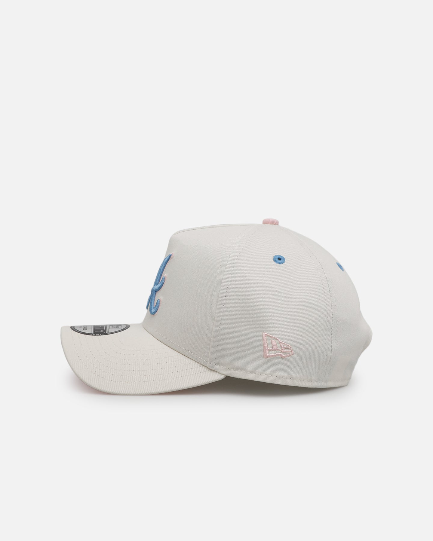 ニューエラアトランタブレーブス 9forty A-FRAME ホワイトカラー New Era Atlanta Braves 'Pastel' 9FORTY A-Frame Snapback Chrome