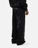 Ed Hardy Cyber Rhinestone Track Pants Black