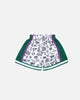 Mitchell & Ness Women's Milwaukee Bucks Doodle Shorts Black/White