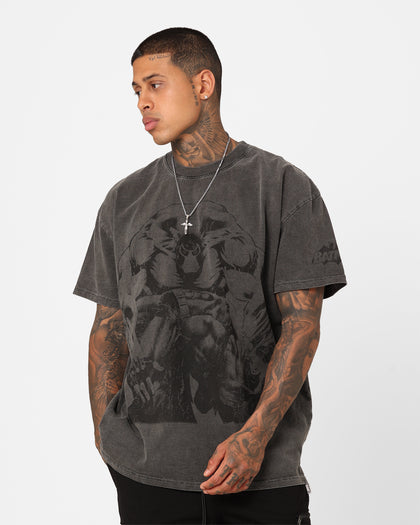 Goat Crew X DC Batman Issue #497 Heavyweight Vintage T-Shirt Black Wash