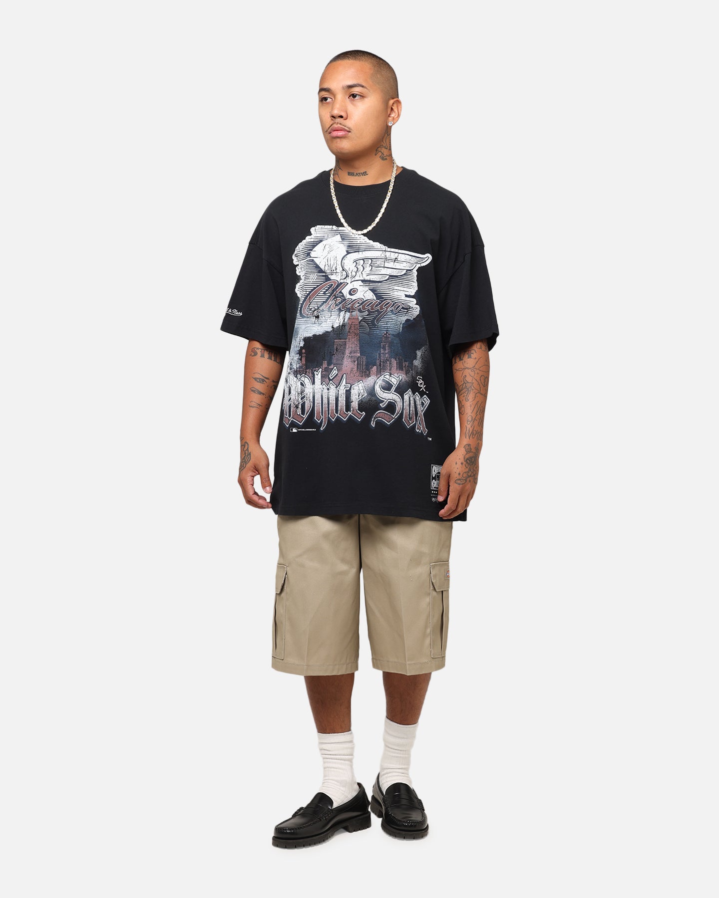 Mitchell & Ness Chicago White Sox Soaring T-Shirt Black | Culture