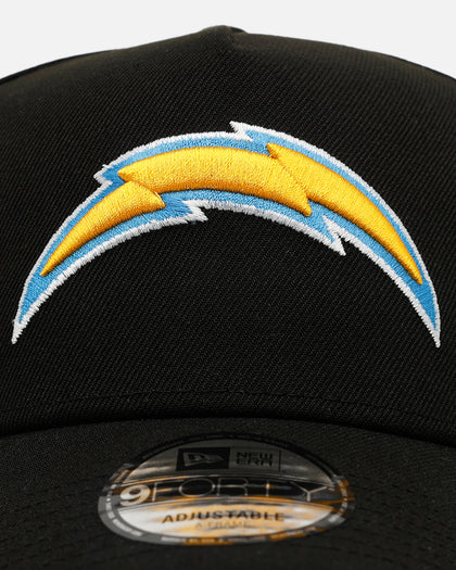 New Era Los Angeles Chargers 'Black And Team Color' 9FORTY A-Frame Snapback Black/Official Team Color
