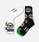 Foot-ies Penrith Panthers Crew Socks 2 Pack White/Black