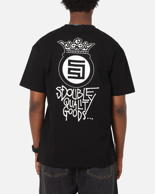 S Double Crown Dot T-Shirt Black