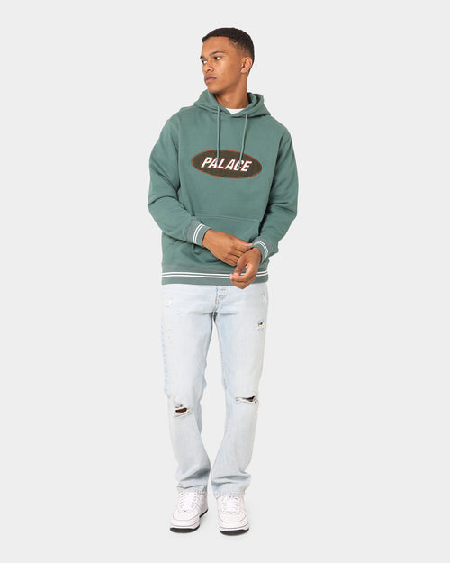 Palace Oval Hoodie Airforce Green