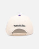 Mitchell & Ness Chicago Bulls 'Chainstitch Wordmark' Pro Pinch Snapback Purple