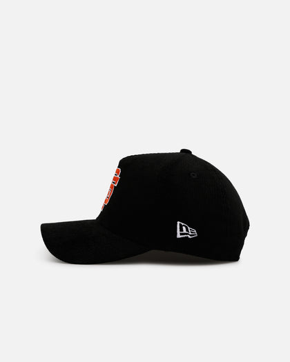 New Era San Francisco Giants 'Black Cord' 9FORTY A-Frame Corduroy Snapback Black