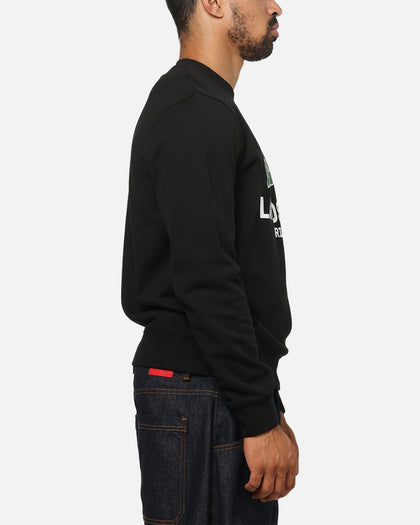 Lacoste Originals Croc Graphic Crewneck Black