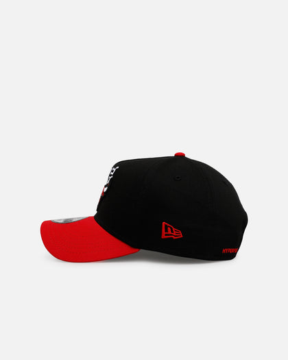 New Era Chicago Bulls 'Hyperfly Katakana 2.0' 9FORTY A-Frame Snapback Black/Official Team Color