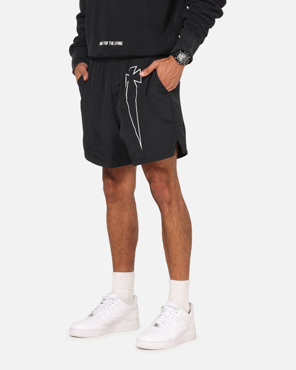 Saint Morta Dagger Sport Beach Shorts Black