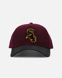 New Era Chicago White Sox 'Large Chenille' 9FORTY A-Frame Snapback Maroon