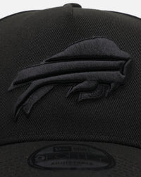 New Era Buffalo Bills 'Black on Black' 9FORTY A-Frame Snapback Black/Black